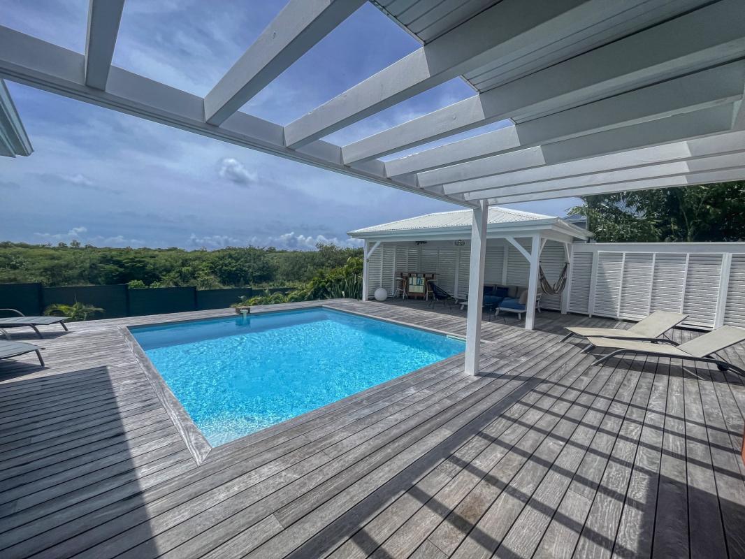 A louer villa 3 chambres piscine Saint François Guadeloupe_ Piscine - 29
